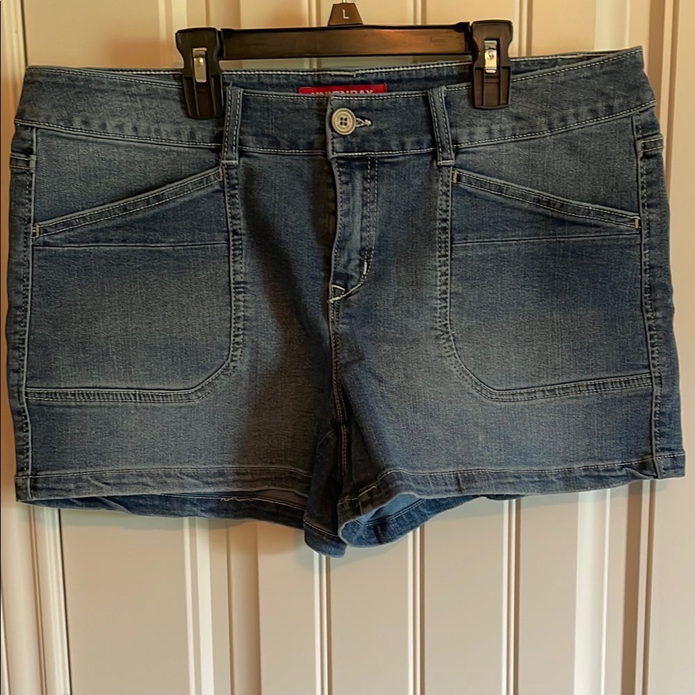 UNIONBAY Blue Jean Shorts Classic Cutoff Style
